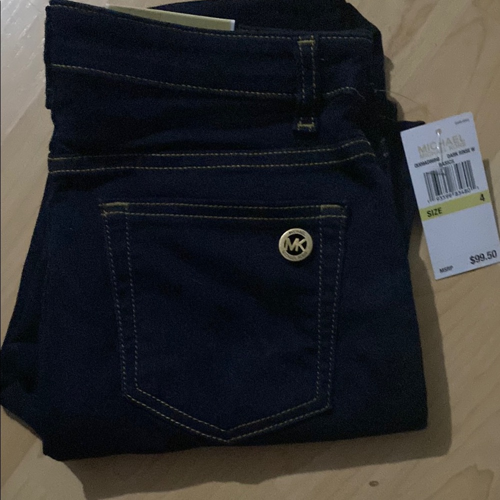 Michael Kors Dark Blue Women's Jeans - Picture 1 of 4